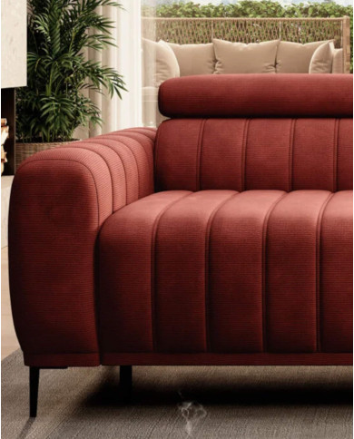 Sofa Gandi 140, włoska funkcja spania, materac, Wersal Sofa Gandi 140, włoska funkcja spania, materac, Wersal