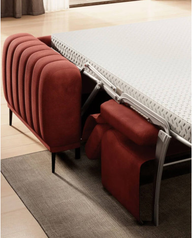 Sofa Gandi 160, włoska funkcja spania, materac, Wersal Sofa Gandi 160, włoska funkcja spania, materac, Wersal