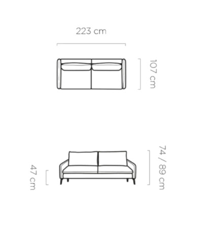 Sofa Glossy, funkcja spania, pojemnik, Wersal Sofa Glossy, funkcja spania, pojemnik, Wersal