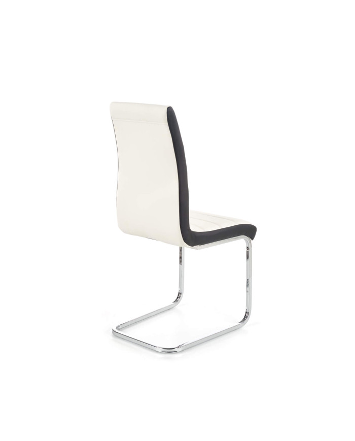 Krzesło K132 Biało-czarne-3