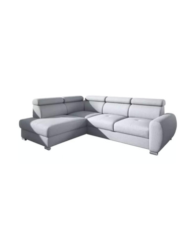 Narożnik Patrizia, funkcja spania, pojemnik, regulowane zagłówki, COMFORTEO Narożnik Patrizia, funkcja spania, pojemnik, regulowane zagłówki, COMFORTEO