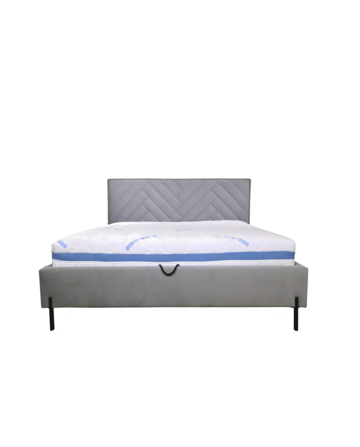 Łóżka tapicerowane Nashville 140x200 cm, Comforteo