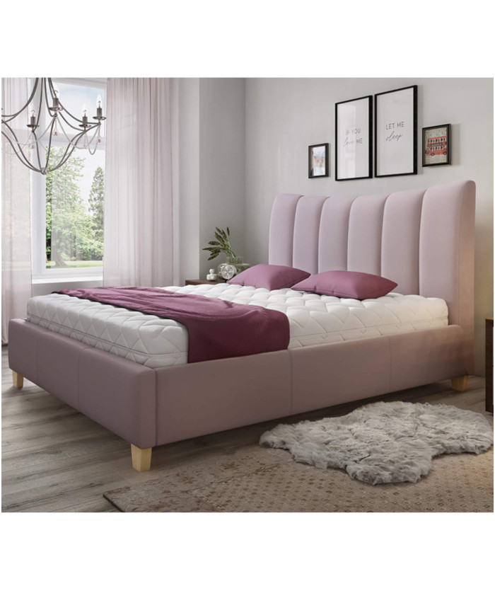 Łóżka tapicerowane Ariel 160x200 cm, Comforteo