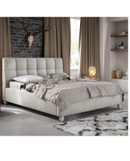 Łóżka tapicerowane Aston standard 140x200 cm, Comforteo