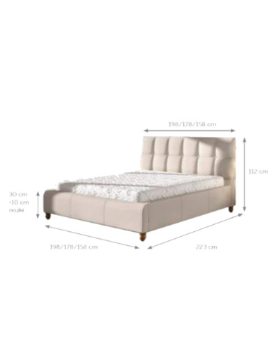 Łóżka tapicerowane Aston standard 180x200 cm, Comforteo Łóżka tapicerowane Aston standard 180x200 cm, Comforteo
