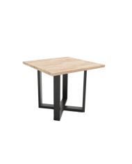Stół ST95/1/L, rozkładany, 90-130/77/90 cm, noga 4x9 cm, 1 wkład powiększający, DREW-MARK