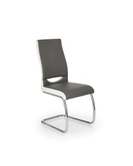 Krzesło K259 Popielate/białe-1