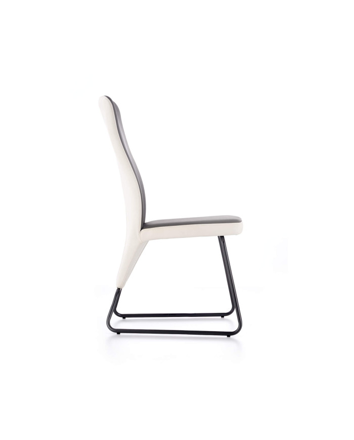Krzesło K300 Popielate/białe/grey-2