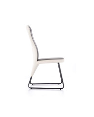 Krzesło K300 Popielate/białe/grey-2