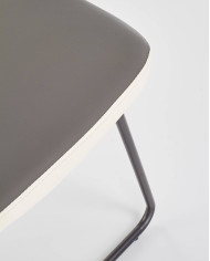 Krzesło K300 Popielate/białe/grey-4