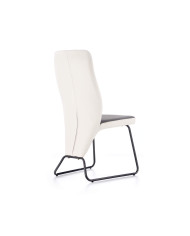 Krzesło K300 Popielate/białe/grey-3
