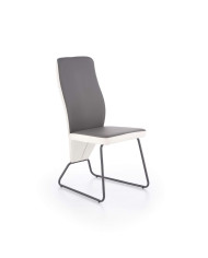 Krzesło K300 Popielate/białe/grey-1