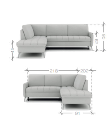 Narożnik Lukka OS+2FB+1 zagłówek, funkcja spania, pojemnik, Stagra Narożnik Lukka OS+2FB+1 zagłówek, funkcja spania, pojemnik, Stagra