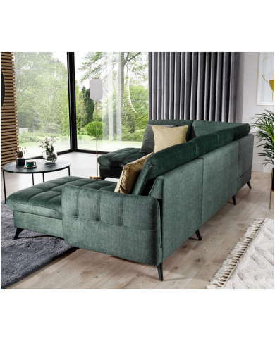 Narożnik Lukka OS+3F+OSB+2 zagłówki, funkcja spania, pojemniki, regulowane zagłówki, Stagra Narożnik Lukka OS+3F+OSB+2 zagłówki, funkcja spania, pojemniki, regulowane zagłówki, Stagra