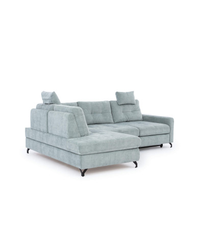 Narożnik Nawe 2FB+OS+1 zagłówek, funkcja spania, pojenik, regulowane oparcia, Stagra Narożnik Nawe 2FB+OS+1 zagłówek, funkcja spania, pojenik, regulowane oparcia, Stagra