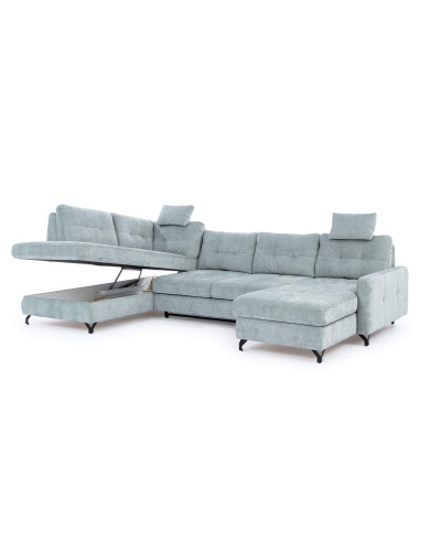 Narożnik Nawe OSB+2F+OS+2 zagłówki, funkcja spania, pojemniki, regulowane oparcia, Stagra Narożnik Nawe OSB+2F+OS+2 zagłówki, funkcja spania, pojemniki, regulowane oparcia, Stagra