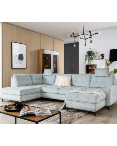 Narożnik Nawe OSB+2F+OS+2 zagłówki, funkcja spania, pojemniki, regulowane oparcia, Stagra Narożnik Nawe OSB+2F+OS+2 zagłówki, funkcja spania, pojemniki, regulowane oparcia, Stagra