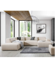 Narożnik Zeus OSB+2F+R+O, funkcja spania, pojemnik, Stagra