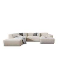 Narożnik Zeus OSB+2F+R+O, funkcja spania, pojemnik, Stagra