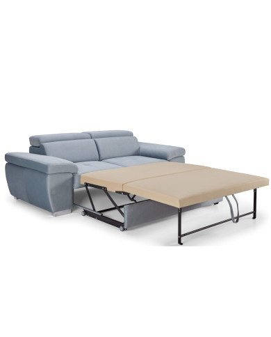 Sofa Rosso 3F, funkcja spania, regulowane zagłówki, Stagra