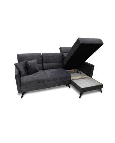 Narożnik Elsa, funkcja spania, pojemnik, Lebex Narożnik Elsa, funkcja spania, pojemnik, Lebex