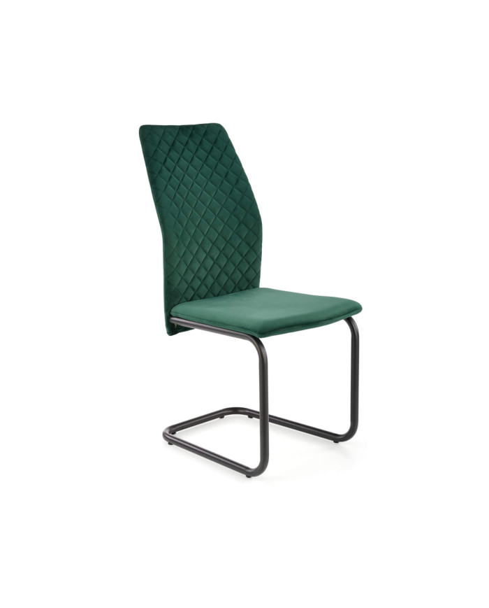 Krzesło K444 Ciemnozielone-1