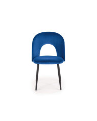Krzesło K384 Granatowe/czarne