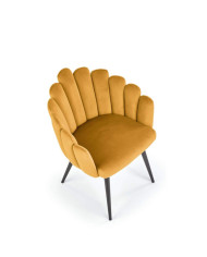 Krzesło K410, musztardowe