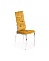 Krzesło K416, musztardowe