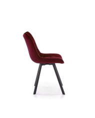 Krzesło K332 Bordowe/Czarne
