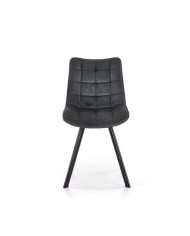 Krzesło K332 Ciemnopopielate/Czarne