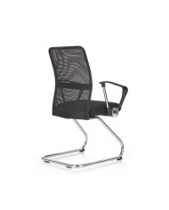 Fotel Vire Skid Pracowniczy Czarny-3