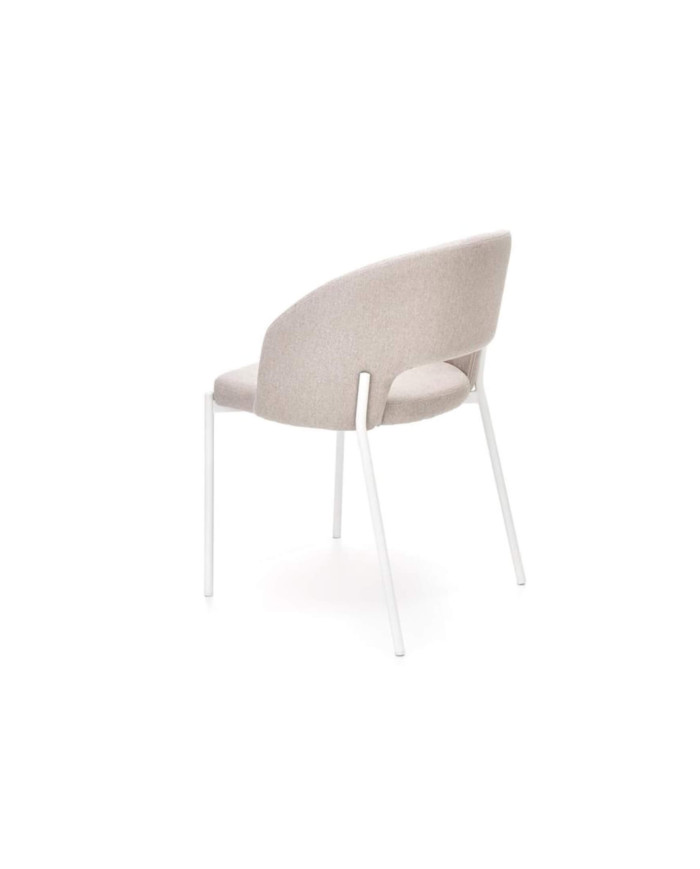Krzesło K486 Beżowe/ białe