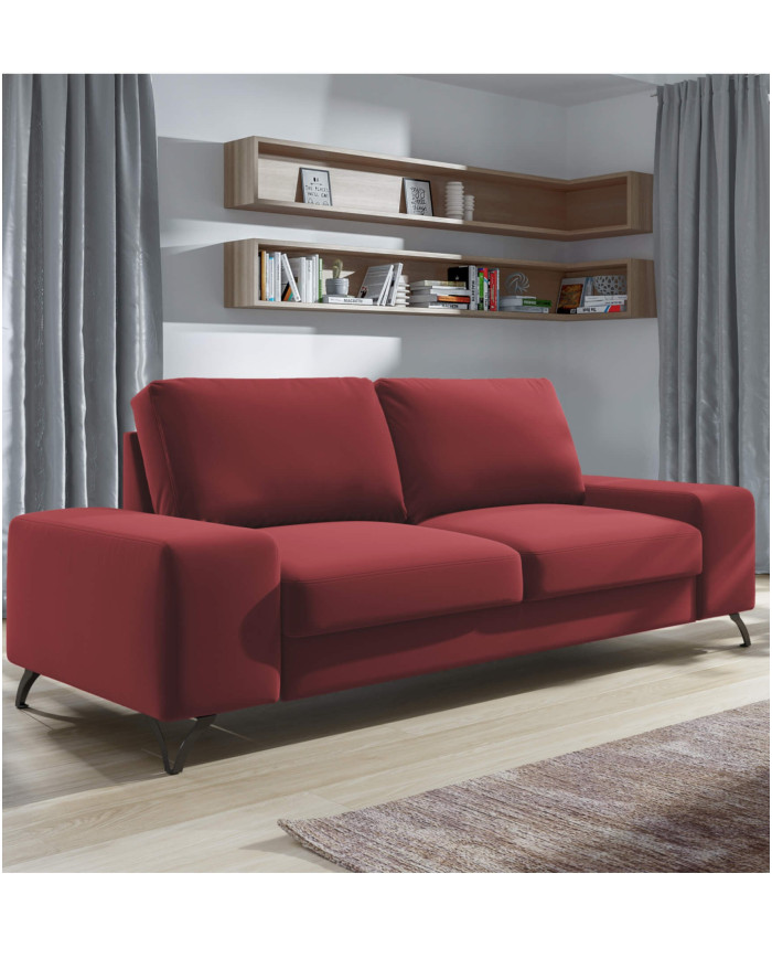 Sofa Flavio duża L2F+L4+R4, funkcja spania, COMFORTEO