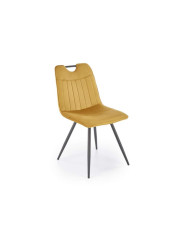 Krzesło K521, musztardowe