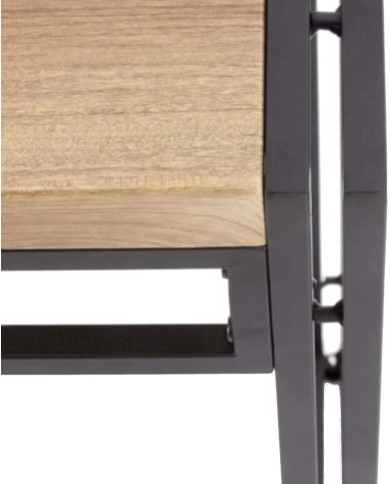 Zestaw Bolivar, stół 140/80/75 cm + 6 krzeseł, dąb złoty/czarny, HALMAR Zestaw Bolivar, stół 140/80/75 cm + 6 krzeseł, dąb złoty/czarny, HALMAR
