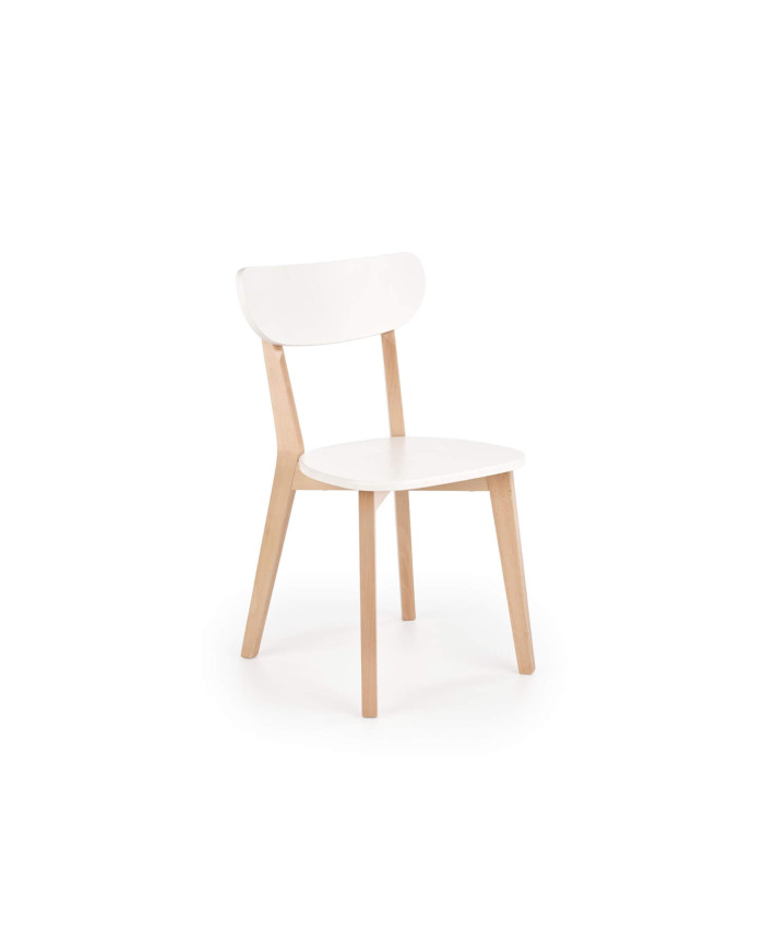 Krzesło Buggi Naturalne/białe-1