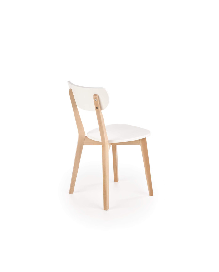 Krzesło Buggi Naturalne/białe-3
