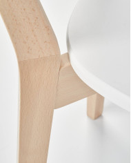 Krzesło Buggi Naturalne/białe-6