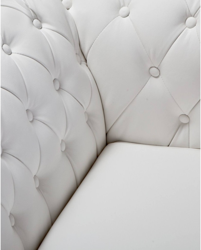 Sofa Chesterfield 3F, funkcja spania, ROBE