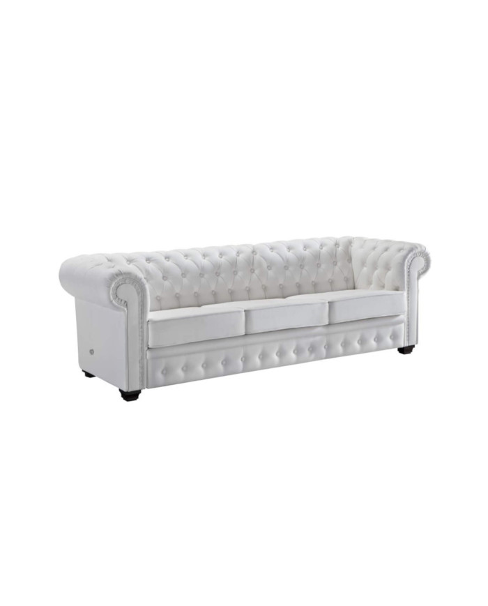 Sofa Chesterfield 3F, funkcja spania, ROBE