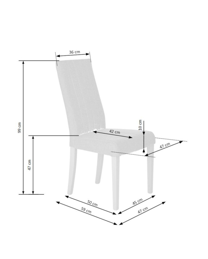 Krzesło Diego Dąb sonoma Inari 23-2