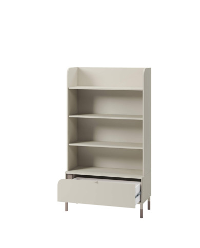 Regał Harmony HR-02, półki, szuflada, kaszmir/ truflowy, LENART Regał Harmony HR-02, półki, szuflada, kaszmir/ truflowy, LENART