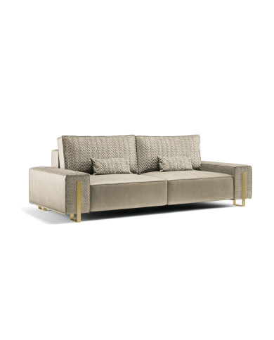 Sofa Miwa 3 F, funkcja spania, pojemnik, regulowane podłokietniki, pierze kaczo-gęsie, TADAO Sofa Miwa 3 F, funkcja spania, pojemnik, regulowane podłokietniki, pierze kaczo-gęsie, TADAO