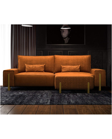 Sofa Miwa 3 F, funkcja spania, pojemnik, regulowane podłokietniki, pierze kaczo-gęsie, TADAO Sofa Miwa 3 F, funkcja spania, pojemnik, regulowane podłokietniki, pierze kaczo-gęsie, TADAO