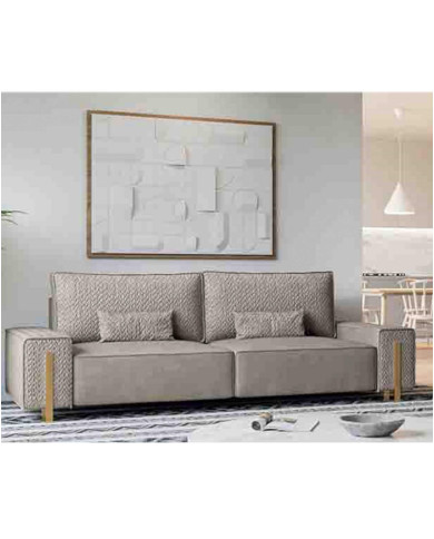 Sofa Miwa 3 F, funkcja spania, pojemnik, regulowane podłokietniki, pierze kaczo-gęsie, TADAO Sofa Miwa 3 F, funkcja spania, pojemnik, regulowane podłokietniki, pierze kaczo-gęsie, TADAO