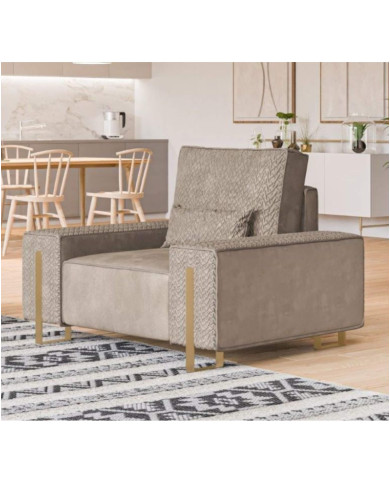 Fotel Miwa, pierze kaczo-gęsie, TADAO