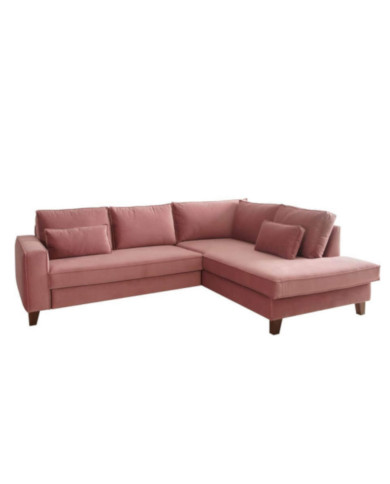 Narożnik Daytona, funkcja spania, pojemnik, dodatkowe 2 małe poduszki, SWEET SIT Narożnik Daytona, funkcja spania, pojemnik, dodatkowe 2 małe poduszki, SWEET SIT
