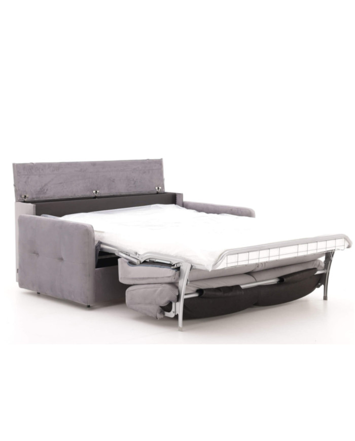 Sofa Ema 2(180)SFF, 3-osobowa, włoska funkcja spania, pojemnik, materac, Sweet Sit