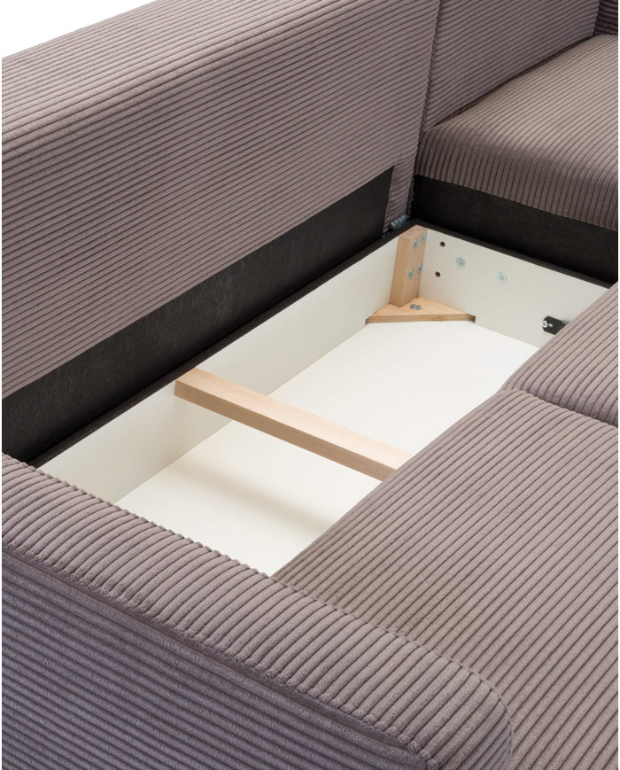 Narożnik Bergen 2(140)F-1D(1), funkcja spania, pojemnik, Sweet Sit